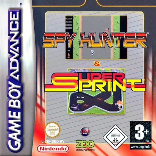GBA 2 IN 1 SPY HUNTER SUPER SPRINT- 1-009665