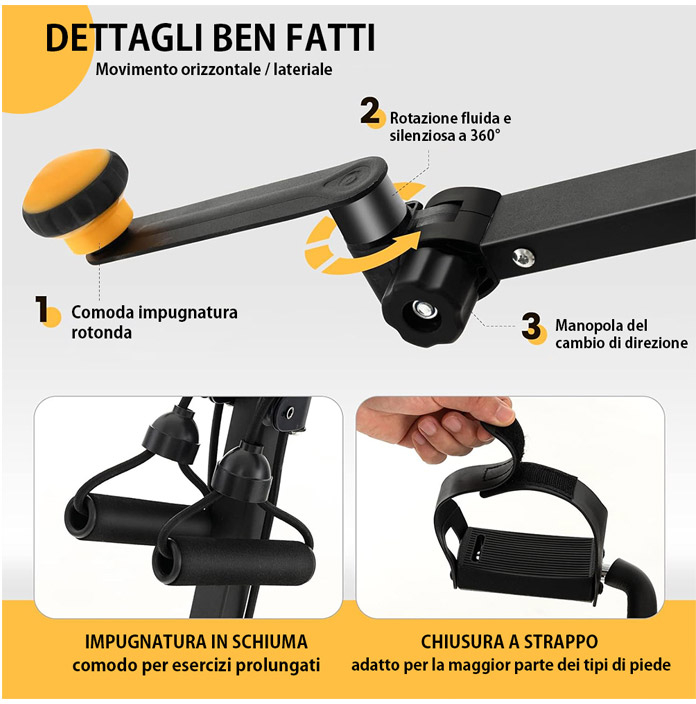 Στατική Πεταλιέρα 3 σε 1 76 x 70 x 105.5 cm Bakaji 02840155