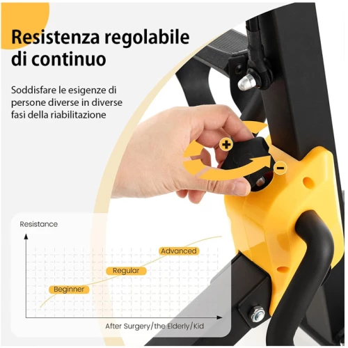 Στατική Πεταλιέρα 3 σε 1 76 x 70 x 105.5 cm Bakaji 02840155