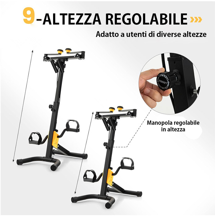 Στατική Πεταλιέρα 3 σε 1 76 x 70 x 105.5 cm Bakaji 02840155