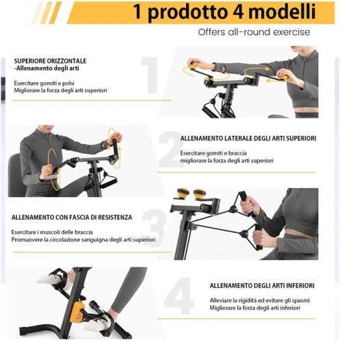 Στατική Πεταλιέρα 3 σε 1 76 x 70 x 105.5 cm Bakaji 02840155