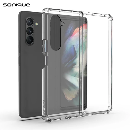 Θήκη Σιλικόνης Sonique Armor Clear Anti Shock Samsung Galaxy Z Fold 5 Διάφανο - Sonique - Διάφανο - Galaxy Z Fold 5 - Θήκες Πλάτης
