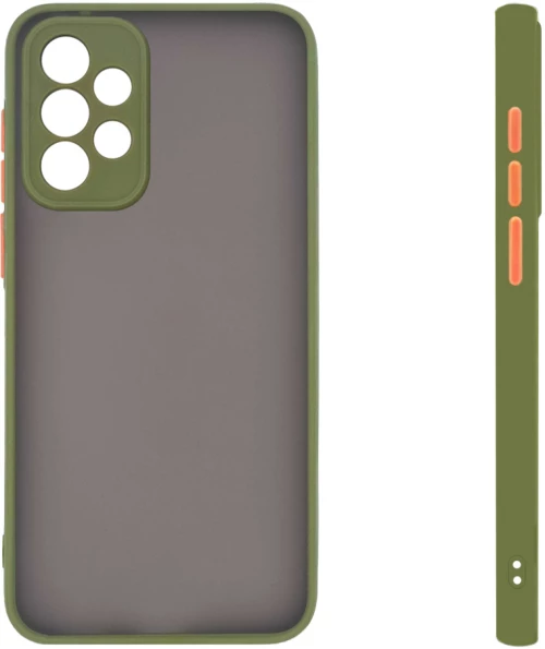 Θήκη Σιλικόνης Color Button Bumper Sonique Samsung Galaxy A33 5G Πράσινο Ανοιχτό - Sonique - Πράσινο Ανοιχτό - Galaxy A33 5G