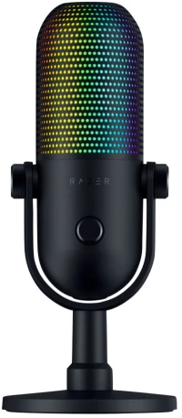Razer SEIREN V3 CHROMA - RGB USB Condenser Microphone - Gain Limiter - Build-in Shock Absorb
