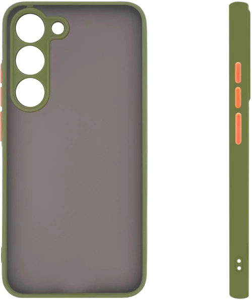 Θήκη Σιλικόνης Color Button Bumper Sonique Samsung Galaxy S23 FE Πράσινο Ανοιχτό - Sonique - Πράσινο Ανοιχτό - Galaxy S23 FE