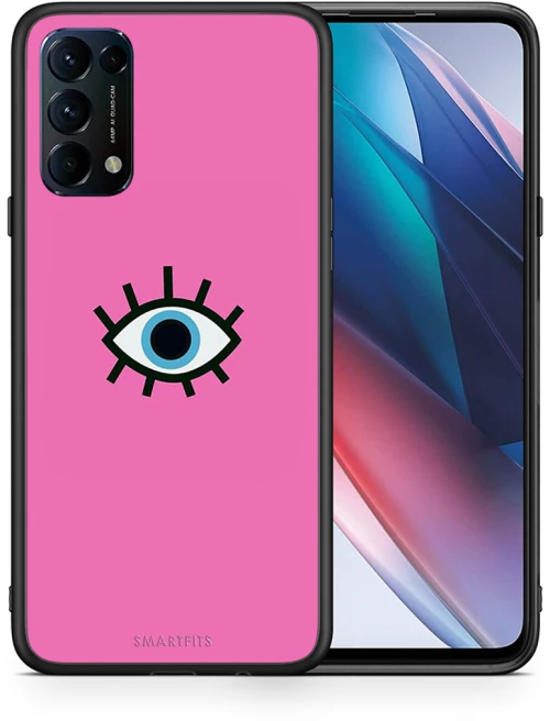 Blue Eye Pink - Oppo Find X3 Lite / Reno 5 5G / Reno 5 4G case