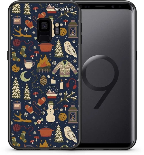 Christmas Elements - Samsung Galaxy S9 case