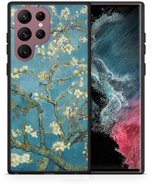 White Blossoms - Samsung Galaxy S22 Ultra θήκη