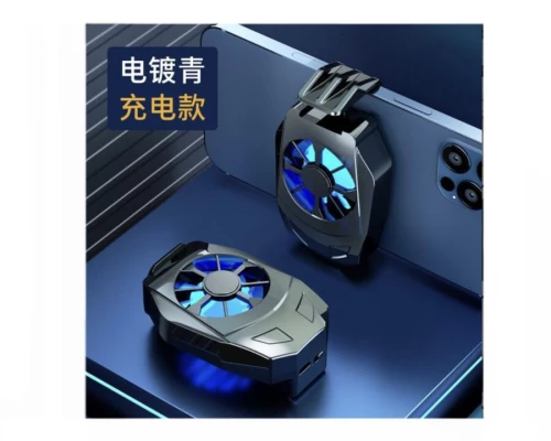 L02 Ανεμιστηράκι Κινητού σε Μαύρο χρώμα