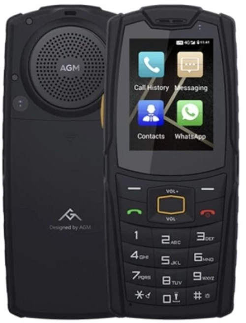 AGM M7 4G  (2GB/16GB) Black (US πληκτρολόγιο)