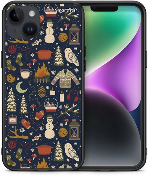 Christmas Elements - iPhone 14 Plus case