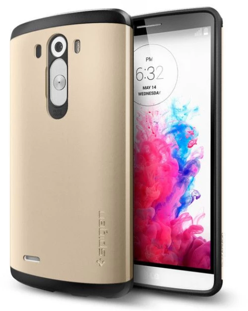 Spigen Θήκη Slim Armor LG G3 - Champagne Gold (SGP10868)