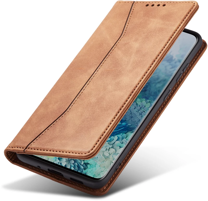 Bodycell Θήκη - Πορτοφόλι Xiaomi Mi 10 Lite - Brown (5206015059841)