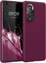 KWmobile Θήκη Σιλικόνης Honor 50 Pro - Bordeaux Violet (55410.187)