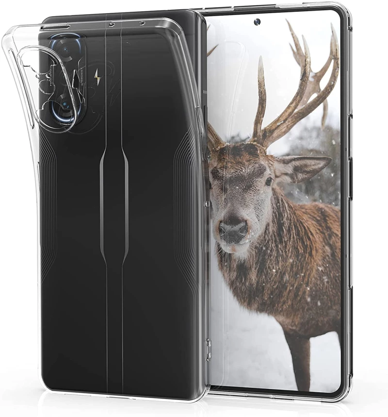 KWmobile Διάφανη Θήκη Σιλικόνης Xiaomi Poco F3 GT - Transparent (56025.03)