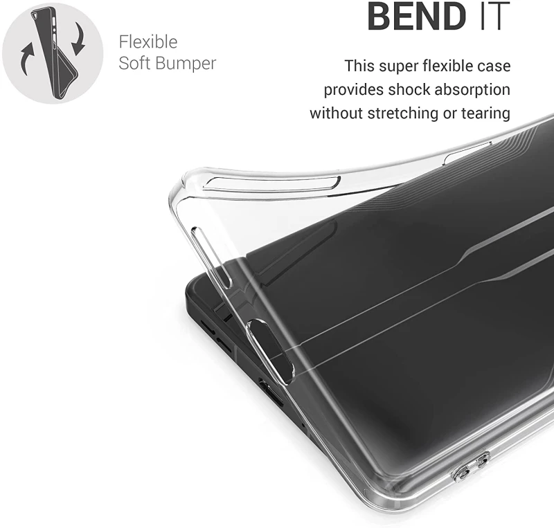 KWmobile Διάφανη Θήκη Σιλικόνης Xiaomi Poco F3 GT - Transparent (56025.03)