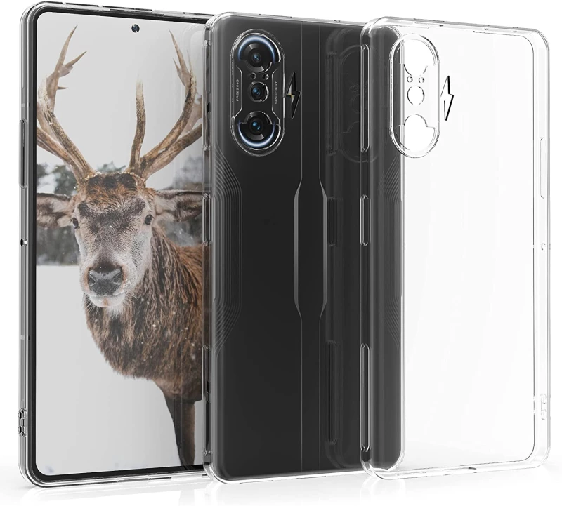 KWmobile Διάφανη Θήκη Σιλικόνης Xiaomi Poco F3 GT - Transparent (56025.03)