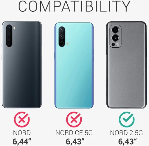 Kalibri Δερμάτινη Suede Θήκη Πορτοφόλι OnePlus Nord 2 5G - Brown (56782.05)