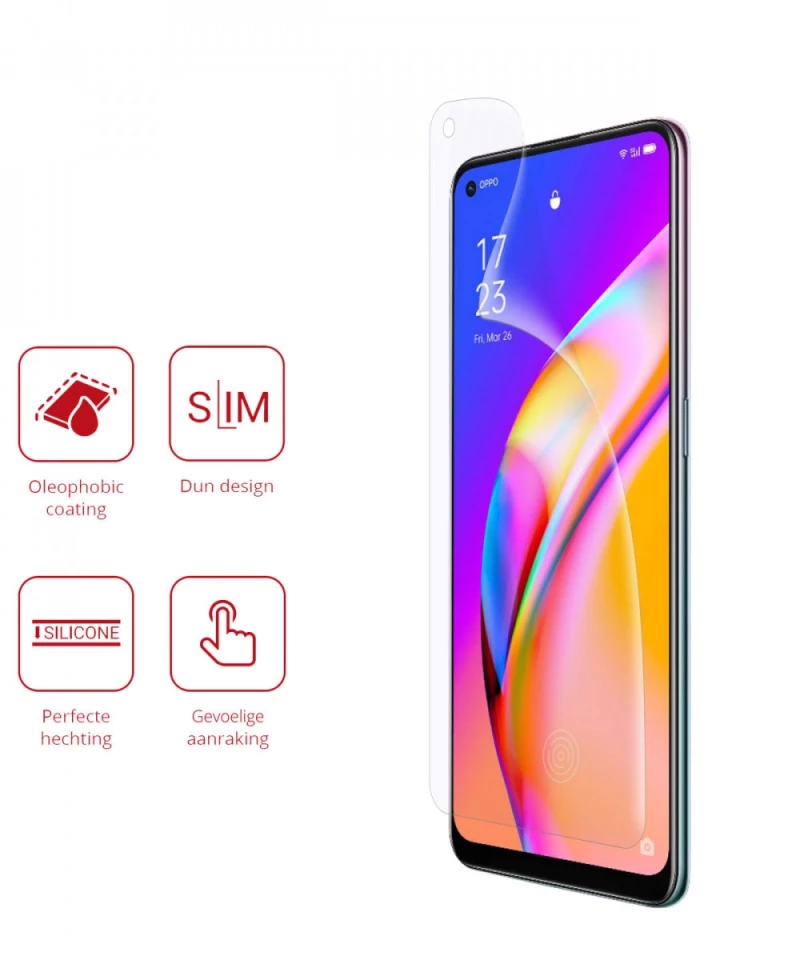 Rosso Ultra Clear Screen Protector - Μεμβράνη Προστασίας Οθόνης - Oppo Reno5 Lite - 2 Τεμάχια (8719246342530)