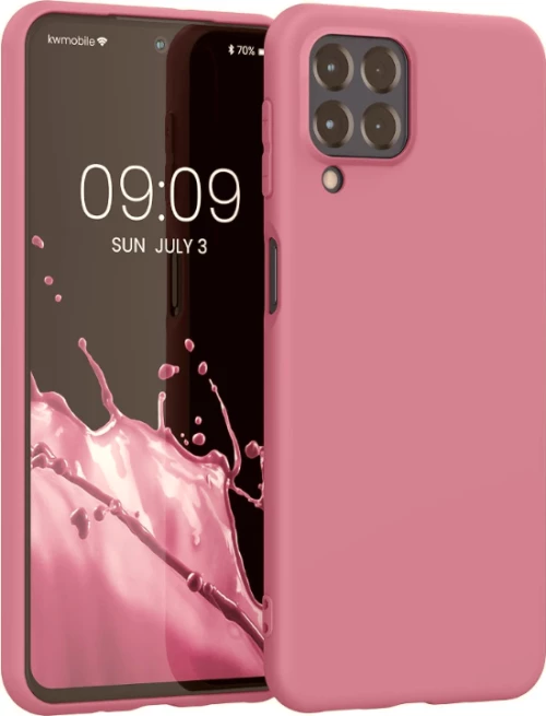 KWmobile Θήκη Σιλικόνης Samsung Galaxy M53 - Deep Rusty Rose (57853.167)