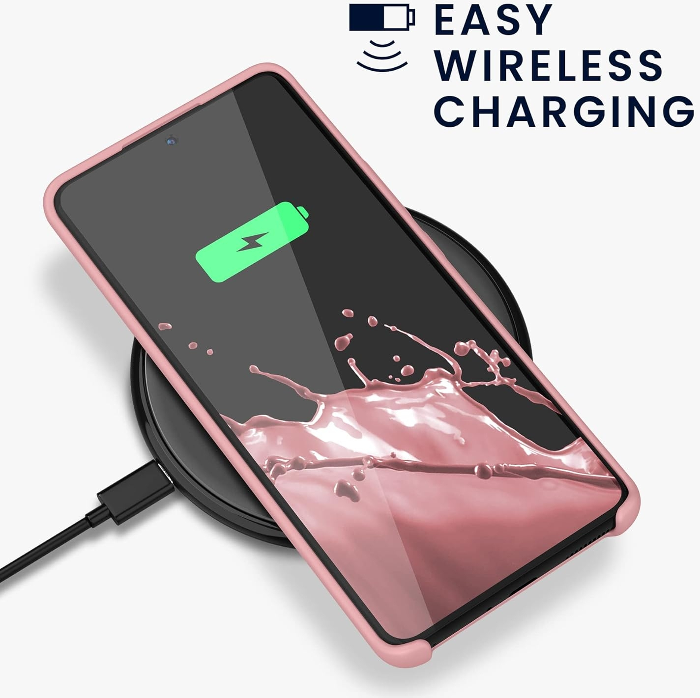 KWmobile Soft Flexible Rubber Cover - Θήκη Σιλικόνης Xiaomi 12 Pro 5G - Rose Tan (57937.193)