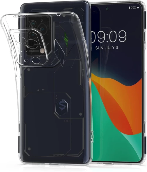 KWmobile Διάφανη Θήκη Σιλικόνης Xiaomi Black Shark 5 Pro - Transparent (59067.03)