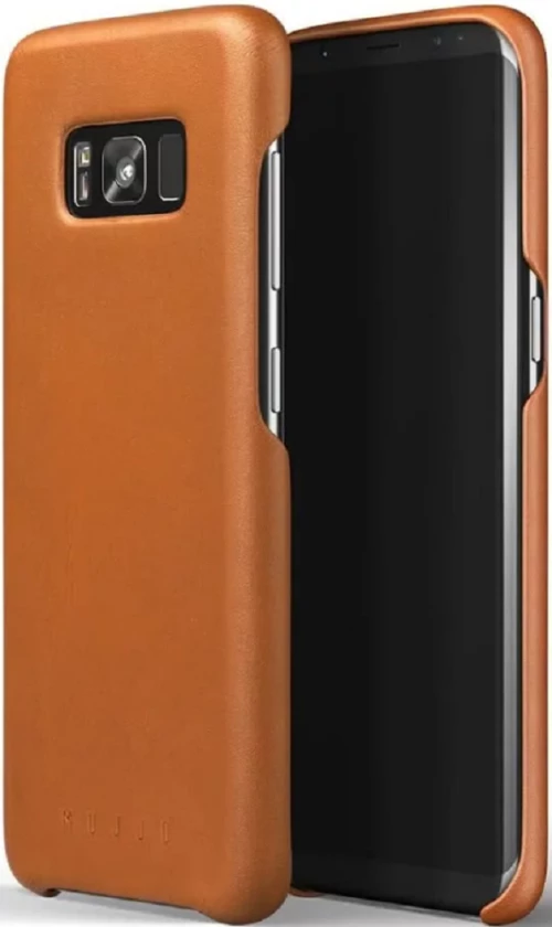 MUJJO Full Leather Case - Δερμάτινη Θήκη Samsung Galaxy S8 Plus - Tan (MUJJO-CS-064-ST)