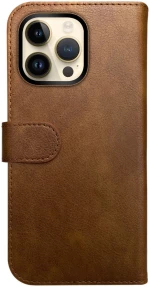 Rosso Element PU Θήκη Πορτοφόλι Apple iPhone 14 Pro Max - Brown (8719246369469)