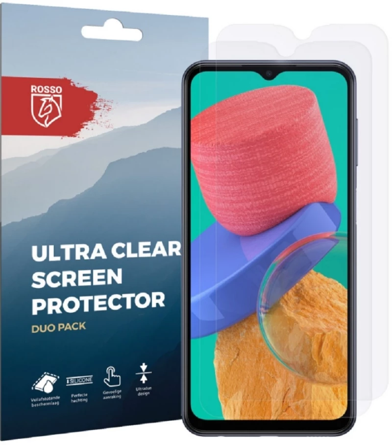 Rosso Ultra Clear Screen Protector - Μεμβράνη Προστασίας Οθόνης - Samsung Galaxy M33 - 2 Τεμάχια (8719246375637)