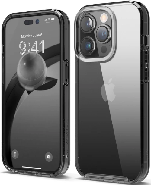 Elago Hybrid - Διάφανη Θήκη Apple iPhone 14 Pro - Black (ES14HB61PRO-BK)
