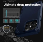 Elago Armor Case - Ανθεκτική Θήκη Σιλικόνης Apple iPhone 14 Pro - Jean Indigo (ES14AM61PRO-JIN)