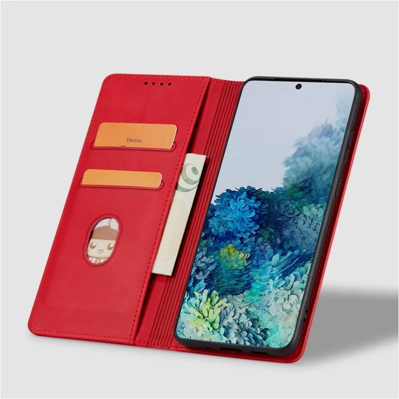 Bodycell Θήκη - Πορτοφόλι OnePlus Nord CE 2 Lite 5G - Red (5206015018770)