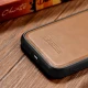 iCarer Oil Wax Leather Cover - Δερμάτινη Θήκη με TPU Bumper - Apple iPhone 14 Plus - Camel Tan (WMI14220719-TN)