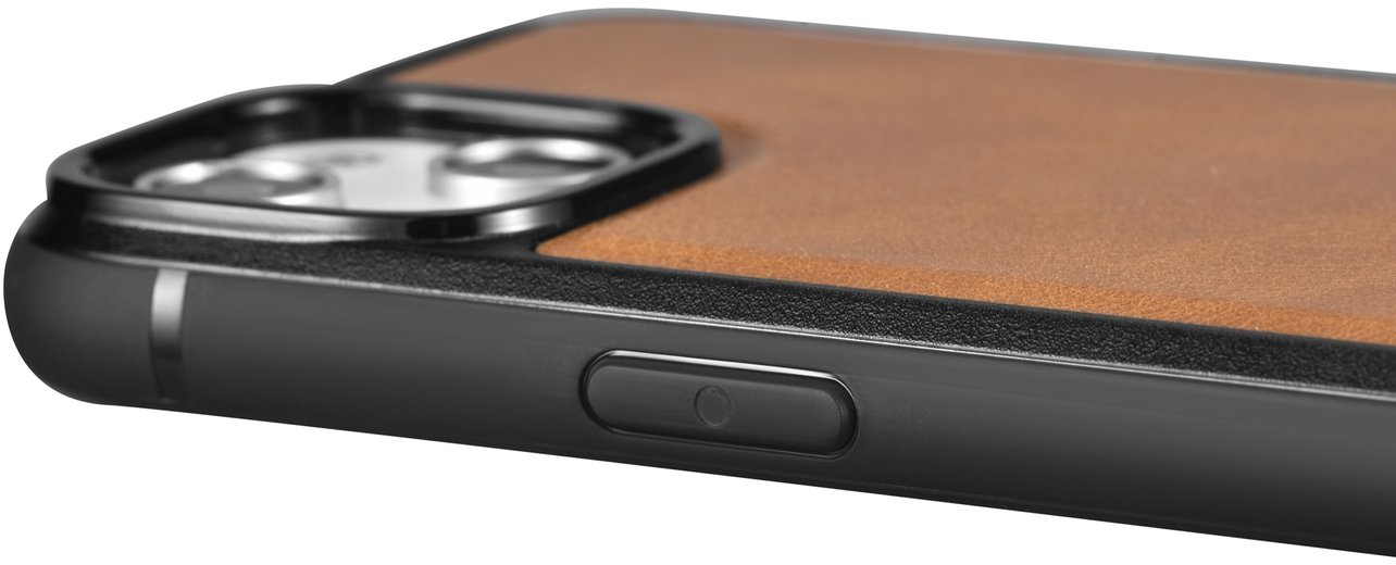 iCarer Oil Wax Leather Cover - Δερμάτινη Θήκη με TPU Bumper - Apple iPhone 14 Plus - Camel Tan (WMI14220719-TN)