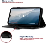 Rosso Element PU Θήκη Πορτοφόλι Xiaomi 12T / 12T Pro - Black (8719246376894)