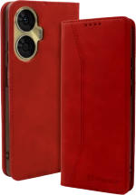 Bodycell Θήκη - Πορτοφόλι Realme C55 - Red (5206015022265)