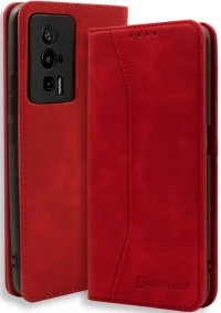 Bodycell Θήκη - Πορτοφόλι Xiaomi Poco F5 Pro - Red (5206015021848)