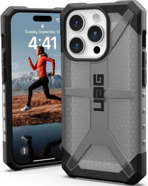 UAG Plasma - Ανθεκτική Θήκη Apple iPhone 15 Pro - Ash (114284113131)