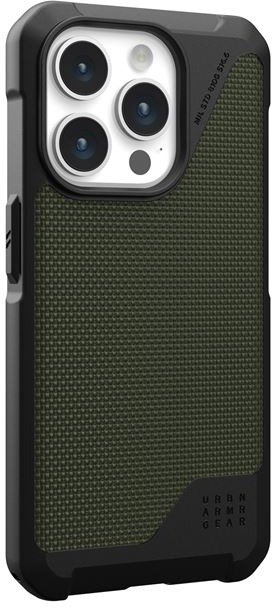 UAG Metropolis LT - Ανθεκτική MagSafe Θήκη Apple iPhone 15 Pro - Kevlar Olive (114277113972)