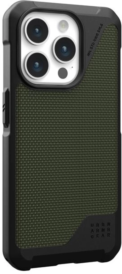 UAG Metropolis LT - Ανθεκτική MagSafe Θήκη Apple iPhone 15 Pro - Kevlar Olive (114277113972)