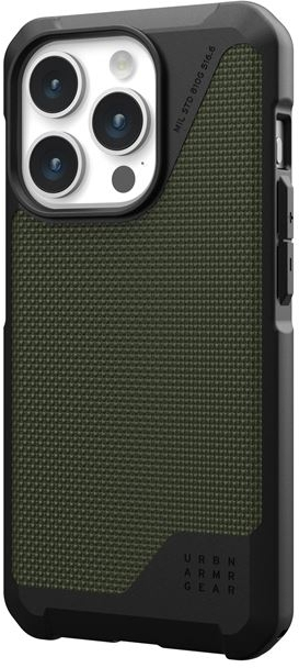 UAG Metropolis LT - Ανθεκτική MagSafe Θήκη Apple iPhone 15 Pro - Kevlar Olive (114277113972)