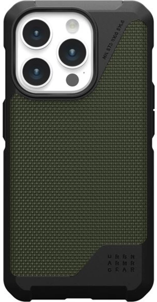 UAG Metropolis LT - Ανθεκτική MagSafe Θήκη Apple iPhone 15 Pro - Kevlar Olive (114277113972)