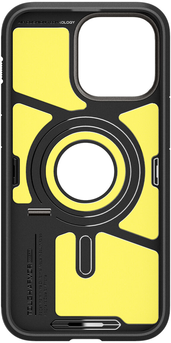 Spigen Tough Armor MagFit - Ανθεκτική Θήκη MagSafe Apple iPhone 15 Pro Max - Gunmetal (ACS06593)