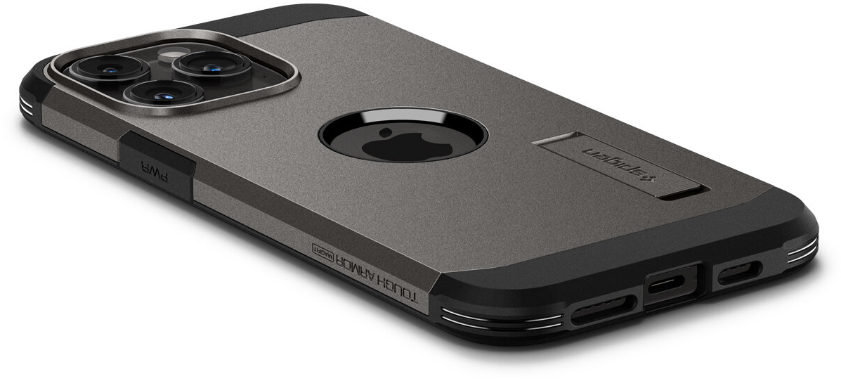 Spigen Tough Armor MagFit - Ανθεκτική Θήκη MagSafe Apple iPhone 15 Pro Max - Gunmetal (ACS06593)