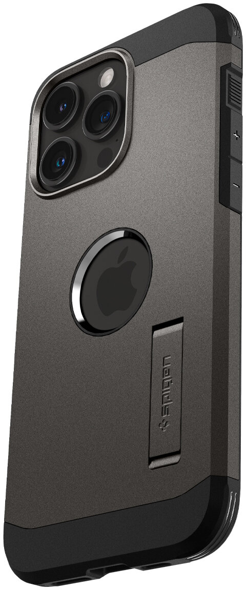 Spigen Tough Armor MagFit - Ανθεκτική Θήκη MagSafe Apple iPhone 15 Pro Max - Gunmetal (ACS06593)