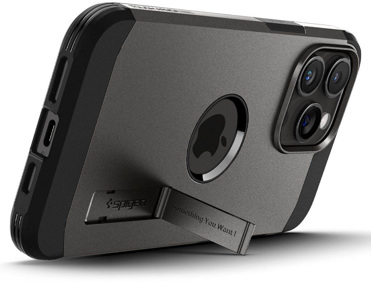 Spigen Tough Armor MagFit - Ανθεκτική Θήκη MagSafe Apple iPhone 15 Pro Max - Gunmetal (ACS06593)