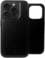 Rosso Elite - MagSafe Δερμάτινη Θήκη / Πορτοφόλι - Apple iPhone 14 Pro - Black (8719246420092)