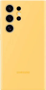 Θήκη Σιλικόνης - Samsung Galaxy S24 Ultra - Official Samsung Silicone Case - Yellow (EF-PS928TYEGWW)