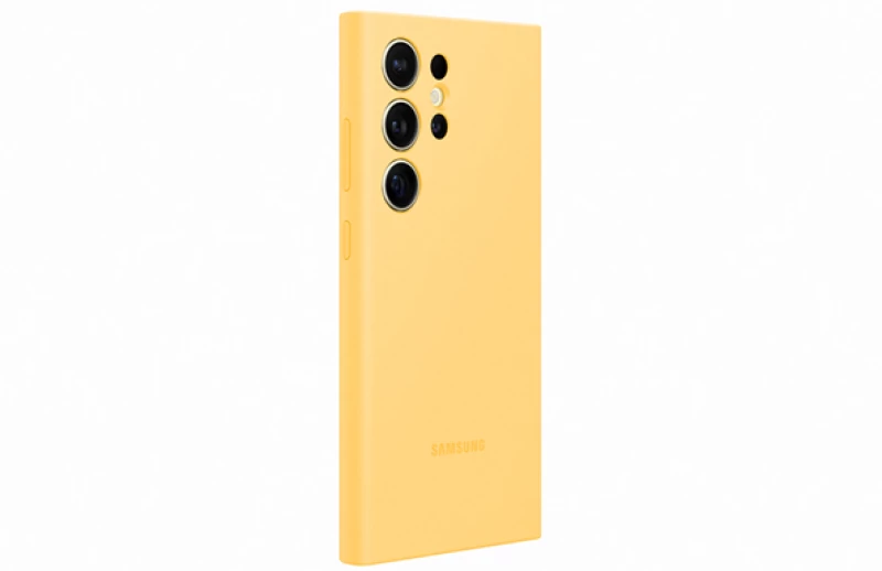 Θήκη Σιλικόνης - Samsung Galaxy S24 Ultra - Official Samsung Silicone Case - Yellow (EF-PS928TYEGWW)