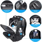 Bange 2603 Weekender Hand-On Bagage - Σακίδιο Πλάτης / Τσάντα Μεταφοράς Laptop έως 15.6" - 35L - Black